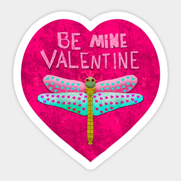 Be Mine Valentine by MarcyBrennanArt Sticker by MarcyBrennanArt